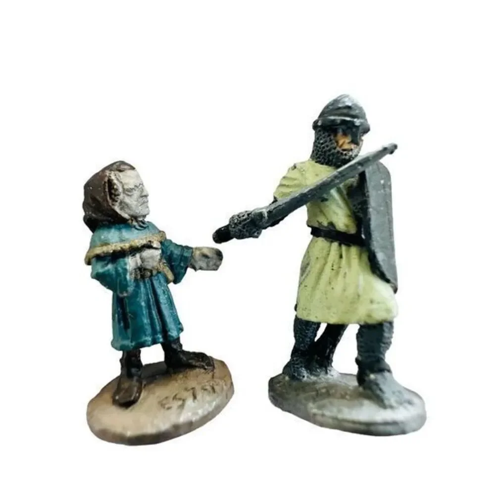 Ral Partha Miniature Fantasy AD&D‎ Hand Painted 1979 Set Of 4
